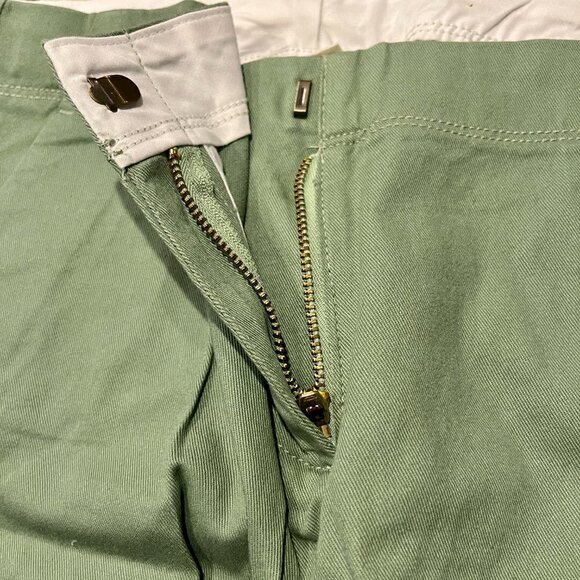 J. Crew Crewcuts Girls Frankie shorts chino K9464 Green 14 - Picture 5 of 5